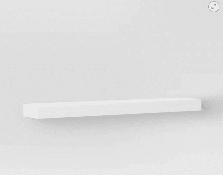 36" Floating Wood Shelf - Threshold™ , Like New/Open Box
