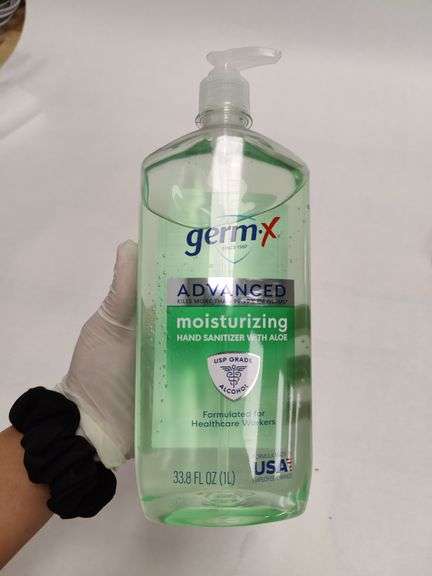 Germ X Hand Sanitizer w/ ALOE , Like New/Open Box