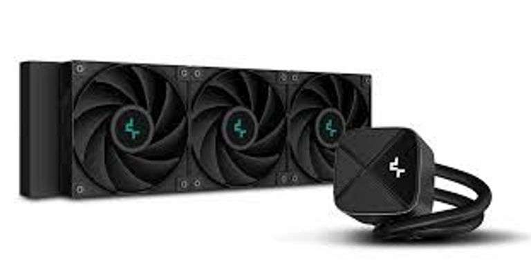 DeepCool LS720 SE Zero Dark AIO Liquid CPU Cooler 360mm , Like New