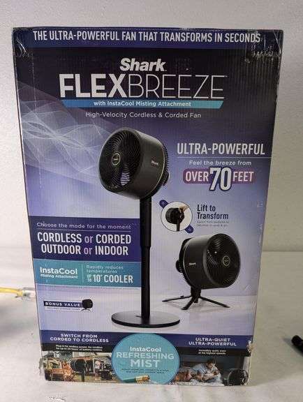 Shark FlexBreeze Indoor/Outdoor Fan , Open Box