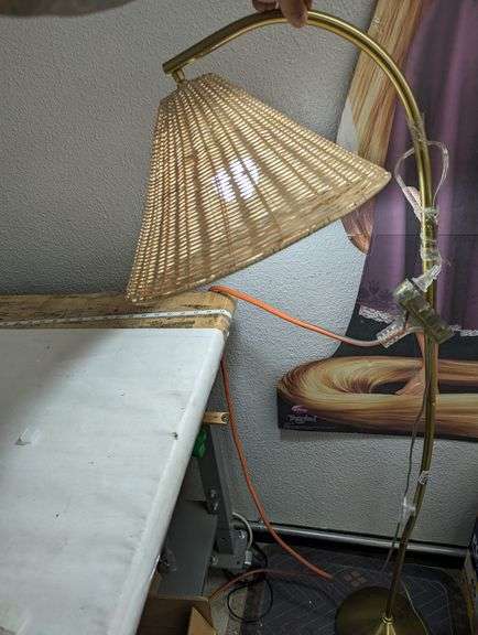 Standing Lamp , Turns On