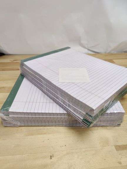 Legal Note Pads Set, 8.5" x 11 3/4" , New/Sealed