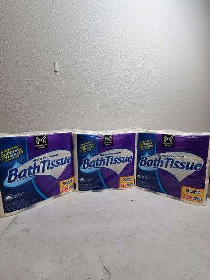 Member's Mark Ultra Premium Bath Tissue , Open Box