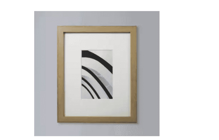 Thin Gallery Frame with Mat - Threshold™ , Like New/Open Box