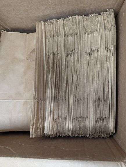 Set Of Brown Paper Bags , Like New/Open Box