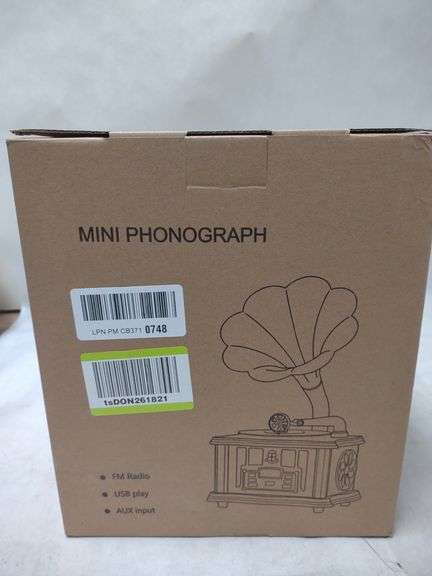 Mini Phonograph , Like New