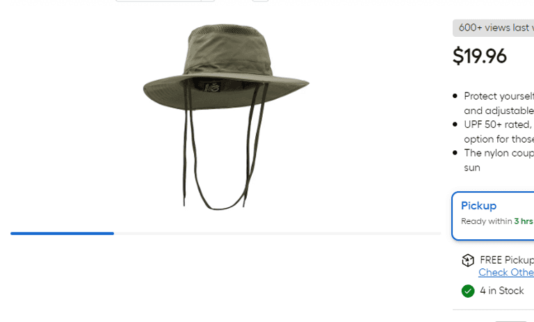 Outdoor Camping Hat Set , Like New/Open Box