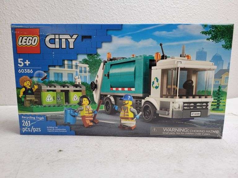 LEGO CITY: Recycling Truck (60386) Building Set , Like New