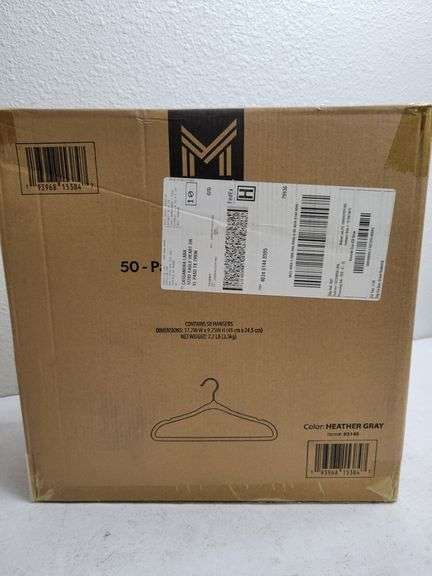 Member's Mark Velvet Hangers , Open Box