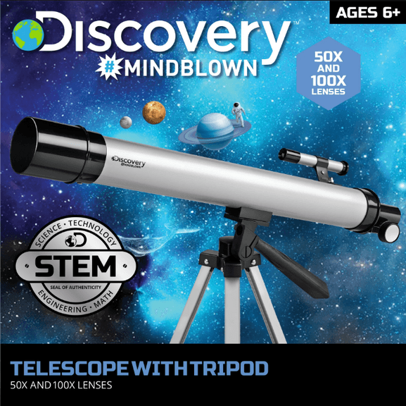 Discovery #Mindblown Telescope w/Tripod , Open Box