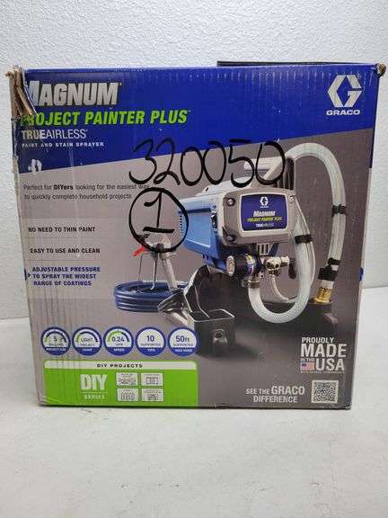 Magnum Project Painter Plus Paint & Stain Sprayer , Untested/Uninspected