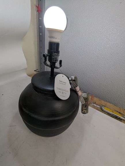 Threshold Table Lamp , Turns On