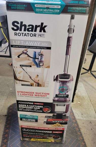 Shark Rotator Pet Vacuum , Untested/Uninspected