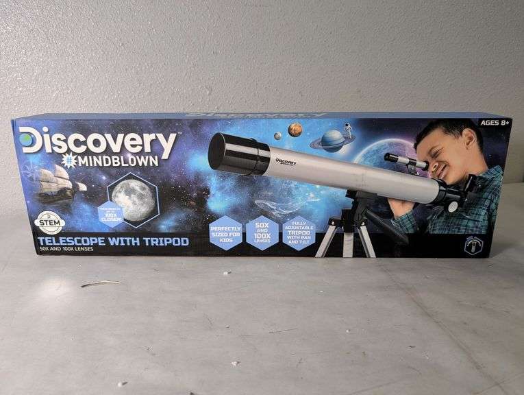 Discovery #Mindblown Telescope w/Tripod , Open Box