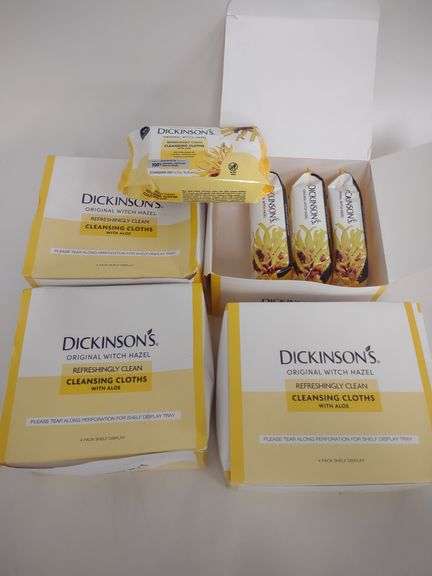 Dickinson's Witch Hazel Cleansing Cloths Set , New/Sealed