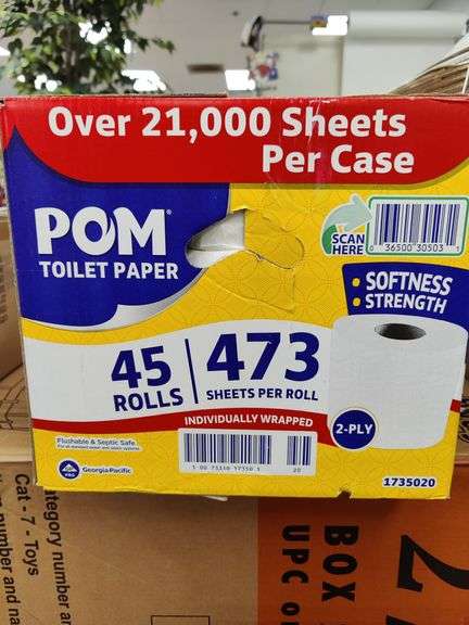 POM Toilet Paper , New/Sealed