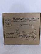 Nekon Mail & Key Organizer w/ Shelf , Visually Good Condition