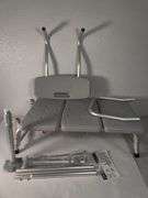 Medline Transfer Bath Bench with Back , Visually Used