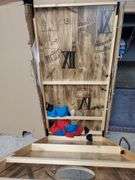 Solid Wood Cornhole Set , Open Box