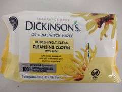Dickinson's Witch Hazel Cleansing Cloths Set , New/Sealed