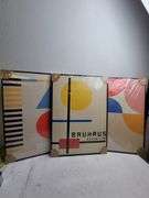 Bauhaus Exhibition Wall Canvas Set , Open Box