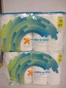 Up&Up Make-A-Size Paper Towels Set , New/Sealed