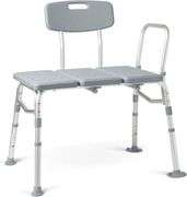 Medline Transfer Bath Bench with Back , Visually Used