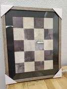 Checkerboard Frame, 16"x20" , Visually Good Condition