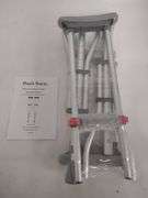Huark Warno Universal Aluminum Crutches , Like New/Open Box
