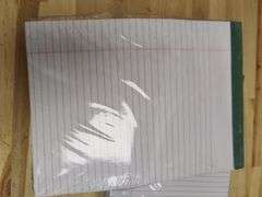 Legal Notepads Set, 8.5" x 11 3/4" , New/Sealed