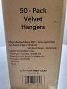 Member's Mark Velvet Hangers , Open Box