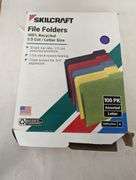 Skill Craft File Folders 100 Pack , Like New/Open Box
