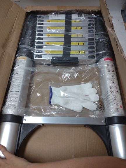Telescopic Ladder , Open Box