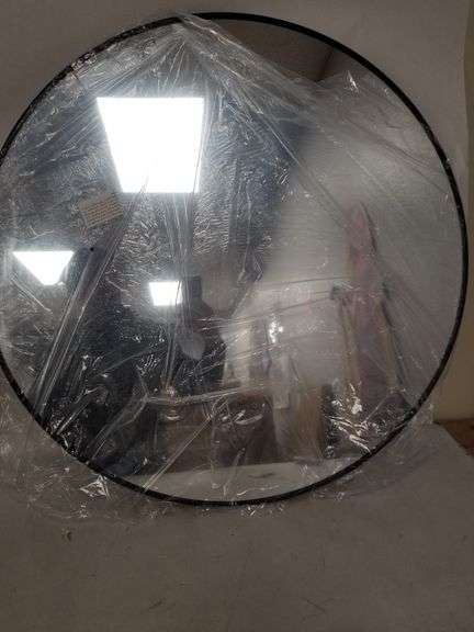 Round Wall Mirror , Open Box