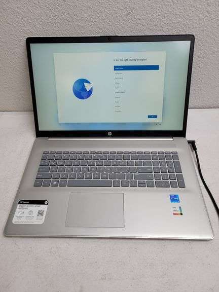 HP 17.3" Laptop, i7-1255U, 16GB RAM, 512GB SSD, 17-cn2070cl , Open Box