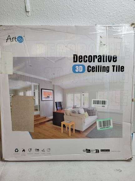Art 3d Decorative 3D Ceiling Tile , Like New