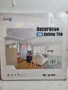 Art 3d Decorative 3D Ceiling Tile , Like New