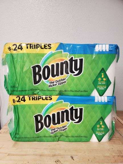 Bounty Select-A-Size Paper Towels 2 Pack, Like New
