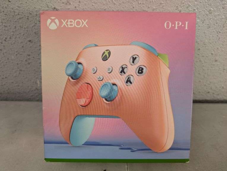 thumbnail image 2 of Microsoft Xbox Wireless Controller – Sunkissed Vibes OPI Special Edition, New 2 of 5