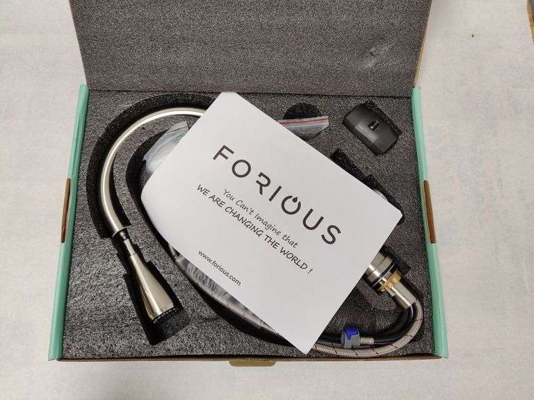 FORIOUS Kitchen Faucet w/ Pull Down Sprayer, Like New