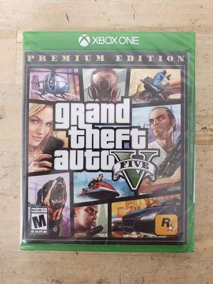 Xbox1 GTA 5 Premium Edition, Like New
