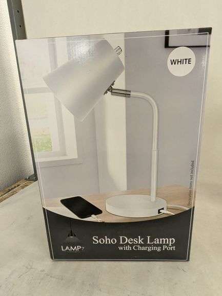 Lampz Soho Desk Lamp w/ Charging Port, Like New