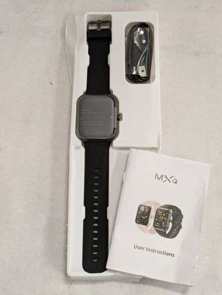 MXQ Smart Watch Compatible with iOS & Android, Like New