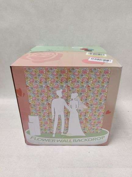 Flower Wall Backdrop 12 Pack, Like New
