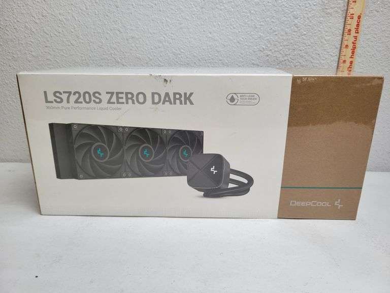 DeepCool LS520S Zero Dark 240mm Pure Performance Liquid Cooler, Like New