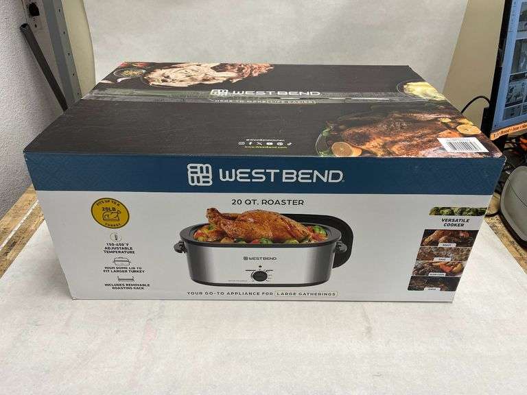 WESTBEND Roaster, 20qt | Open Box | (See Condition Notes)