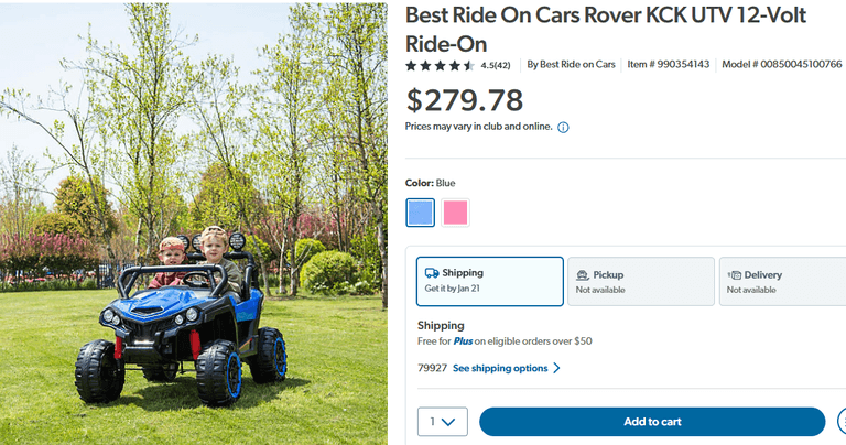 Top Speed On Rover Utv Best Ride On Cars Rover KCK UTV 12-Volt Ride-On | Like New - Rio Grande ...