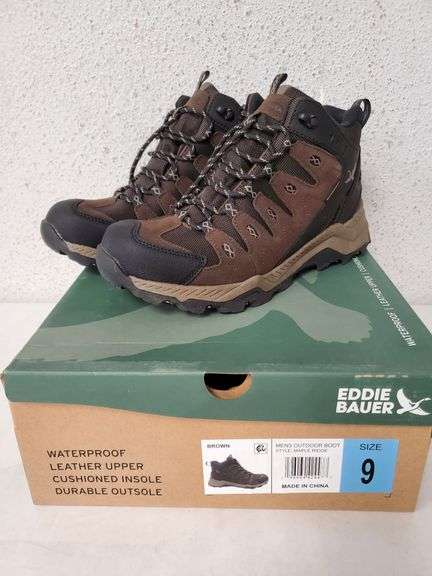 Eddie Bauer Men's Hiking Boots, 9 | Open Box | (See Condition Notes)