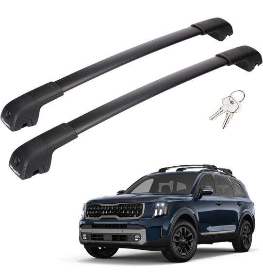 Roof Box VDPJUXT600 600 Liters Lockable Roof Rack VDP EVO ALU Compatible With Fiat Doblò I 3-5 Doors 2000-2010