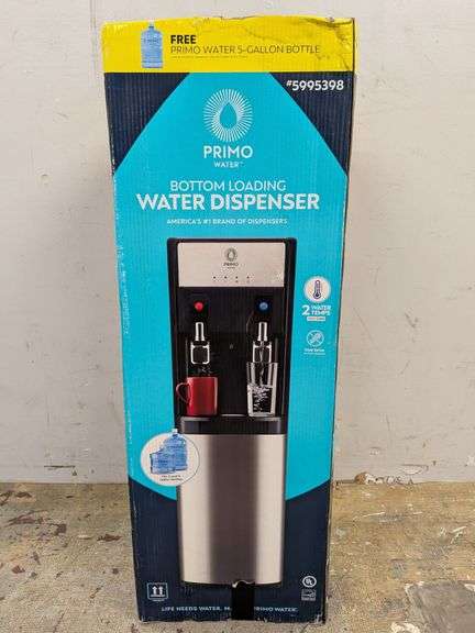 Primo Water Bottom Loading Classic 2 Temperature Stainless Steel Water Cooler | Open Box